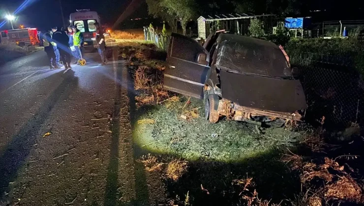 Uşak’ta Trafik Kazası: 1 Ölü, 1 Yaralı